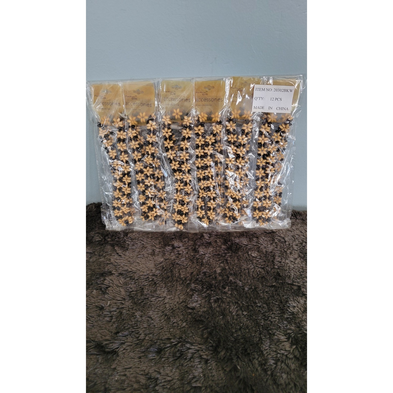 12 Pack Boho Seed Bead Floral Choker Necklaces Max Mayer Boutique Resale Lot New